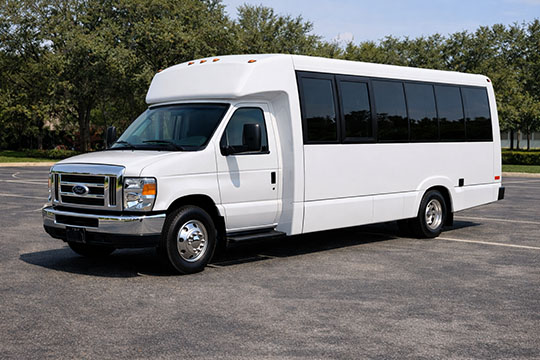 18-passenger minibus available for charter in New Bedford, MA
