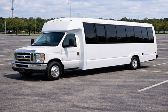 25-passenger minibus available for charter in New Bedford, MA